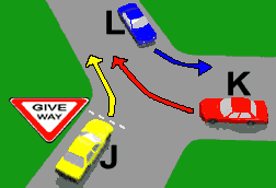 ACT learner test 路口图题